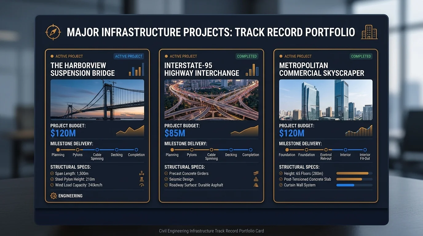 Infrastructure Track Record